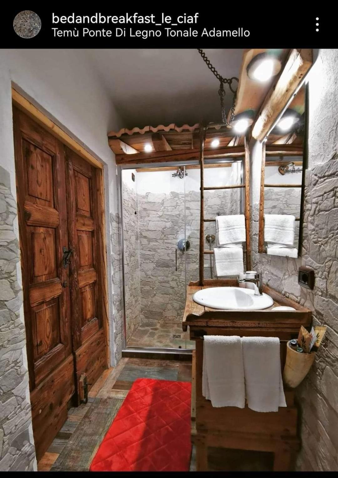 B&B Le Ciaf Temù Extérieur photo